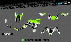 ADHESIVOS Y PEGATINAS DE VINILO APRILIA TUAREG 660 Rt007-21