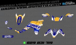 ADHESIVOS Y PEGATINAS DE VINILO APRILIA TUAREG 660 Rt007-22