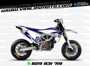 ADHESIVOS Y PEGATINAS DE VINILO HUSQVARNA ENDURO Y CROSS Rt008-02
