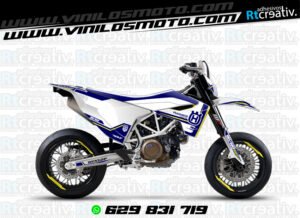 ADHESIVOS Y PEGATINAS DE VINILO HUSQVARNA ENDURO Y CROSS Rt009-01