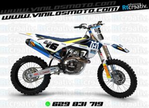 ADHESIVOS Y PEGATINAS DE VINILO HUSQVARNA ENDURO Y CROSS Rt015-01