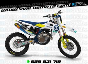 ADHESIVOS Y PEGATINAS DE VINILO HUSQVARNA ENDURO Y CROSS Rt019-01