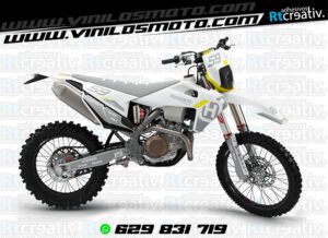 ADHESIVOS Y PEGATINAS DE VINILO HUSQVARNA ENDURO Y CROSS Rt020-02