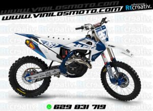 ADHESIVOS Y PEGATINAS DE VINILO HUSQVARNA ENDURO Y CROSS Rt021-01