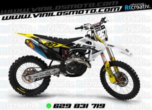 ADHESIVOS Y PEGATINAS DE VINILO HUSQVARNA ENDURO Y CROSS Rt021-02