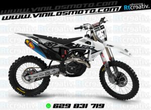 ADHESIVOS Y PEGATINAS DE VINILO HUSQVARNA ENDURO Y CROSS Rt021-03