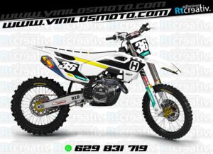 ADHESIVOS Y PEGATINAS DE VINILO HUSQVARNA ENDURO Y CROSS Rt030-01