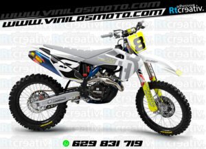 ADHESIVOS Y PEGATINAS DE VINILO HUSQVARNA ENDURO Y CROSS Rt034-01