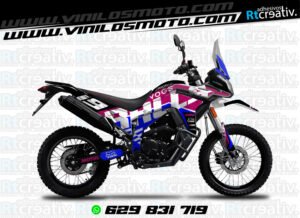 175€ - Voge 300 Rally | Diseño Rt004 35 ADHESIVOS Y PEGATINAS DE VINILO VOGE 300 RALLY Rt004-18