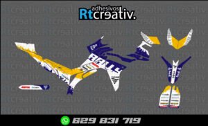 175€ - Voge 300 Rally | Diseño Rt005 6 ADHESIVOS Y PEGATINAS DE VINILO VOGE 300 RALLY Rt005-03