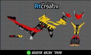 175€ - Voge 300 Rally | Diseño Rt005 14 ADHESIVOS Y PEGATINAS DE VINILO VOGE 300 RALLY Rt005-07