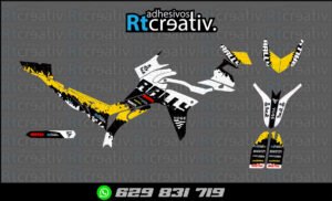 175€ - Voge 300 Rally | Diseño Rt005 18 ADHESIVOS Y PEGATINAS DE VINILO VOGE 300 RALLY Rt005-09