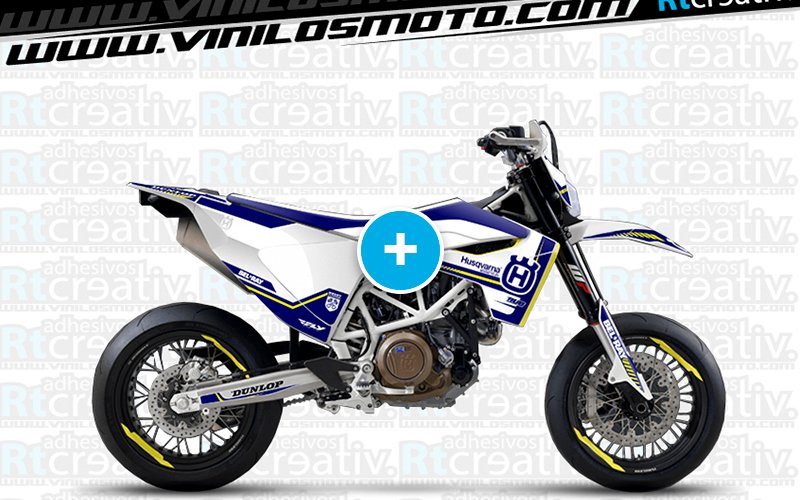 ADHESIVOS Y PEGATINAS DE VINILO HUSQVARNA ENDURO Y CROSS Rt009
