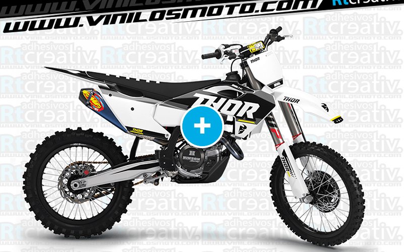 ADHESIVOS Y PEGATINAS DE VINILO HUSQVARNA ENDURO Y CROSS Rt017