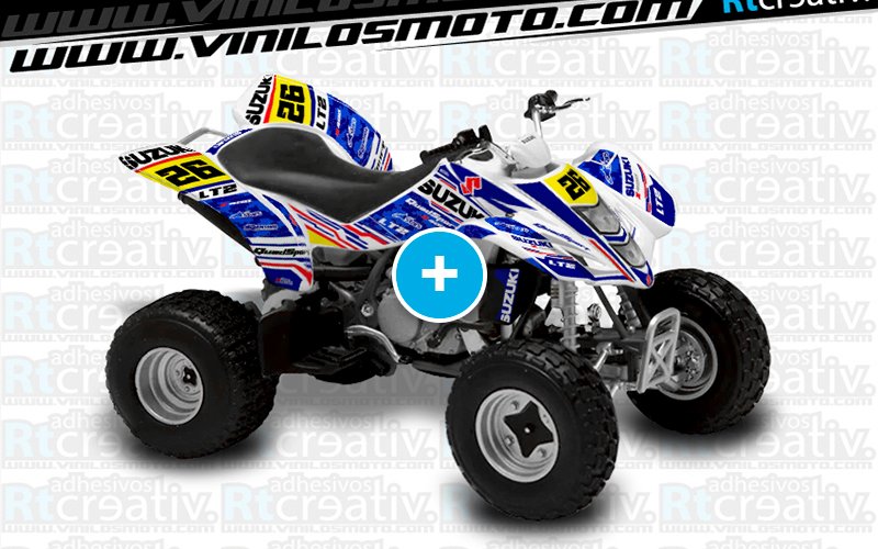 ADHESIVOS Y PEGATINAS DE VINILO PARA SUZUKI LTZ 400 Rt017
