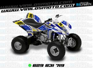 ADHESIVOS Y PEGATINAS DE VINILO PARA SUZUKI LTZ 400 Rt017-03