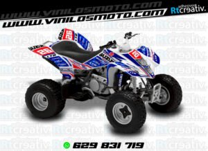 ADHESIVOS Y PEGATINAS DE VINILO PARA SUZUKI LTZ 400 Rt017-04
