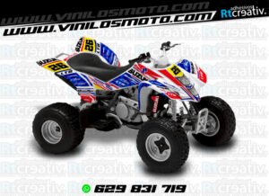 ADHESIVOS Y PEGATINAS DE VINILO PARA SUZUKI LTZ 400 Rt017-05