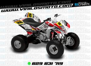 ADHESIVOS Y PEGATINAS DE VINILO PARA SUZUKI LTZ 400 Rt017-07