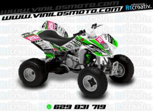 ADHESIVOS Y PEGATINAS DE VINILO PARA SUZUKI LTZ 400 Rt017-10