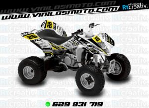 ADHESIVOS Y PEGATINAS DE VINILO PARA SUZUKI LTZ 400 Rt017-11