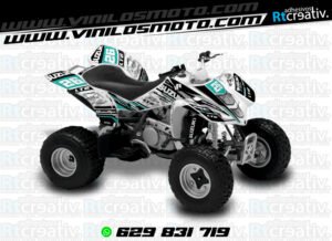 ADHESIVOS Y PEGATINAS DE VINILO PARA SUZUKI LTZ 400 Rt017-13
