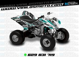 ADHESIVOS Y PEGATINAS DE VINILO PARA SUZUKI LTZ 400 Rt017-18