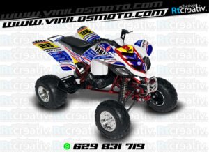 ADHESIVOS Y PEGATINAS DE VINILO PARA YAMAHA RAPTOR 660 Rt007-01