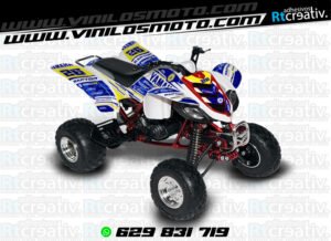 ADHESIVOS Y PEGATINAS DE VINILO PARA YAMAHA RAPTOR 660 Rt007-03