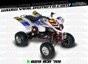 ADHESIVOS Y PEGATINAS DE VINILO PARA YAMAHA RAPTOR 660 Rt007-06