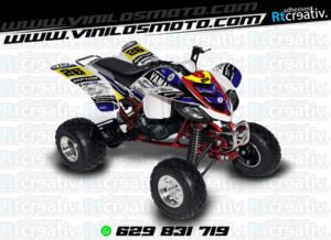 ADHESIVOS Y PEGATINAS DE VINILO PARA YAMAHA RAPTOR 660 Rt007-08