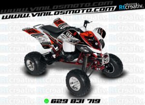 ADHESIVOS Y PEGATINAS DE VINILO PARA YAMAHA RAPTOR 660 Rt007-13