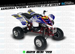 ADHESIVOS Y PEGATINAS DE VINILO PARA YAMAHA RAPTOR 660 Rt007-14