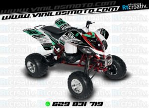 ADHESIVOS Y PEGATINAS DE VINILO PARA YAMAHA RAPTOR 660 Rt007-15