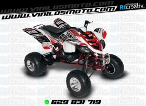 ADHESIVOS Y PEGATINAS DE VINILO PARA YAMAHA RAPTOR 660 Rt007-21