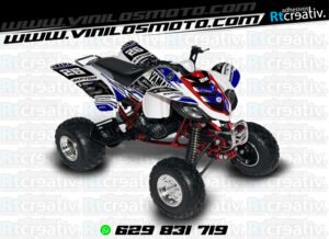 ADHESIVOS Y PEGATINAS DE VINILO PARA YAMAHA RAPTOR 660 Rt007-22