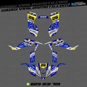 ADHESIVOS Y PEGATINAS DE VINILO PARA SUZUKI LTZ 400 Rt017-03
