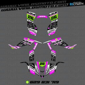 ADHESIVOS Y PEGATINAS DE VINILO PARA SUZUKI LTZ 400 Rt017-16