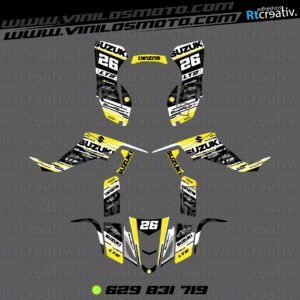 ADHESIVOS Y PEGATINAS DE VINILO PARA SUZUKI LTZ 400 Rt017-17