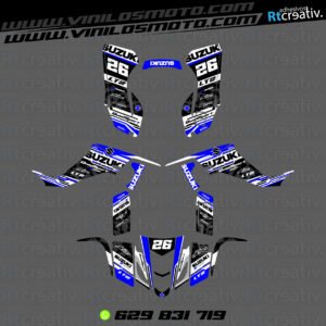 ADHESIVOS Y PEGATINAS DE VINILO PARA SUZUKI LTZ 400 Rt017-20