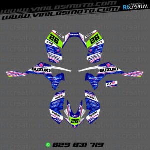 ADHESIVOS Y PEGATINAS DE VINILO PARA SUZUKI LTR 450 Rt013-02
