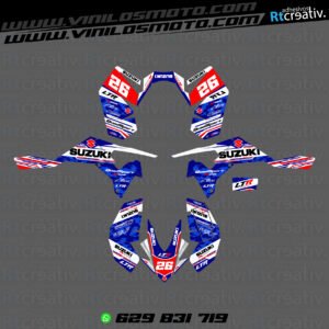 ADHESIVOS Y PEGATINAS DE VINILO PARA SUZUKI LTR 450 Rt013-04