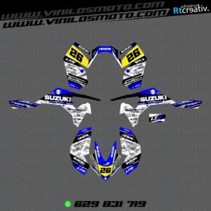 ADHESIVOS Y PEGATINAS DE VINILO PARA SUZUKI LTR 450 Rt013-08