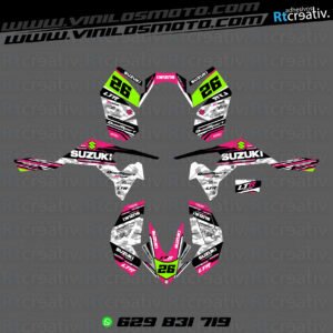 ADHESIVOS Y PEGATINAS DE VINILO PARA SUZUKI LTR 450 Rt013-10