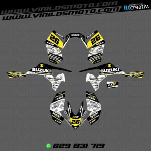 ADHESIVOS Y PEGATINAS DE VINILO PARA SUZUKI LTR 450 Rt013-12