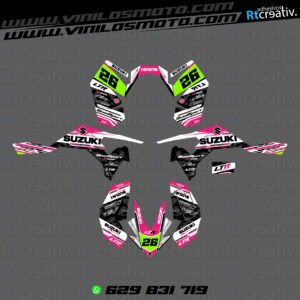 ADHESIVOS Y PEGATINAS DE VINILO PARA SUZUKI LTR 450 Rt013-18