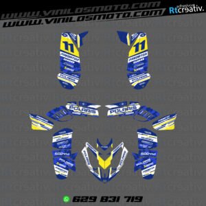 ADHESIVOS Y PEGATINAS DE VINILO PARA POLARIS PREDATOR 500 Rt006-03