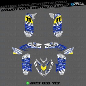ADHESIVOS Y PEGATINAS DE VINILO PARA POLARIS PREDATOR 500 Rt006-06