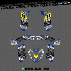 ADHESIVOS Y PEGATINAS DE VINILO PARA POLARIS PREDATOR 500 Rt006-17