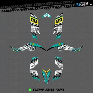 ADHESIVOS Y PEGATINAS DE VINILO PARA YAMAHA RAPTOR 350 Rt007-09